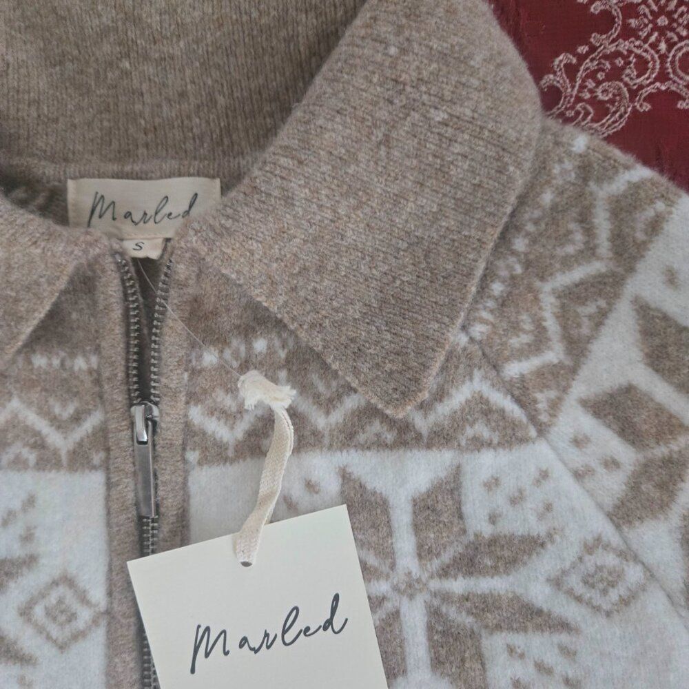NWT Marled wool-blend sweater - Picture 5 of 6